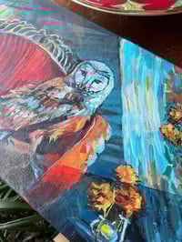 Image 1 of Rent Free – Barn Owl in the Attic painting