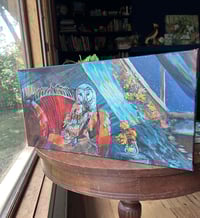 Image 6 of Rent Free – Barn Owl in the Attic painting