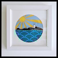 Image 1 of Godrevy Framed Layered Paper