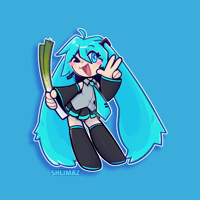 Image 1 of Miku Sticker