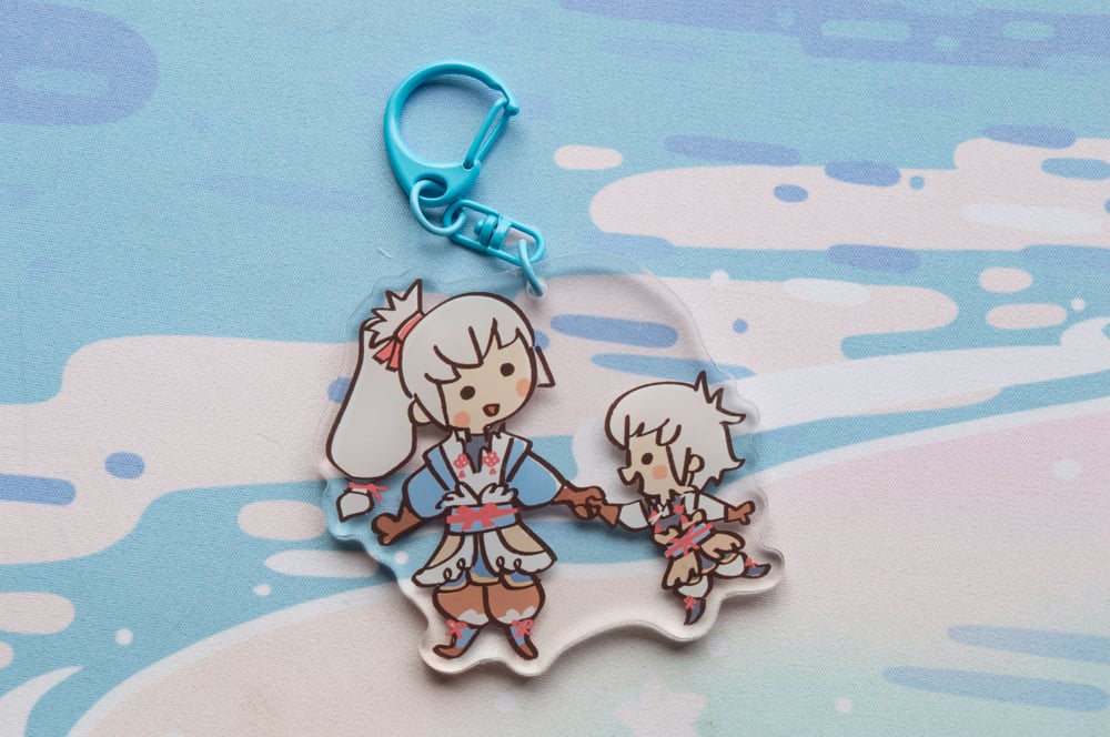 Image of Takumi and Kiragi 2.5" Charm