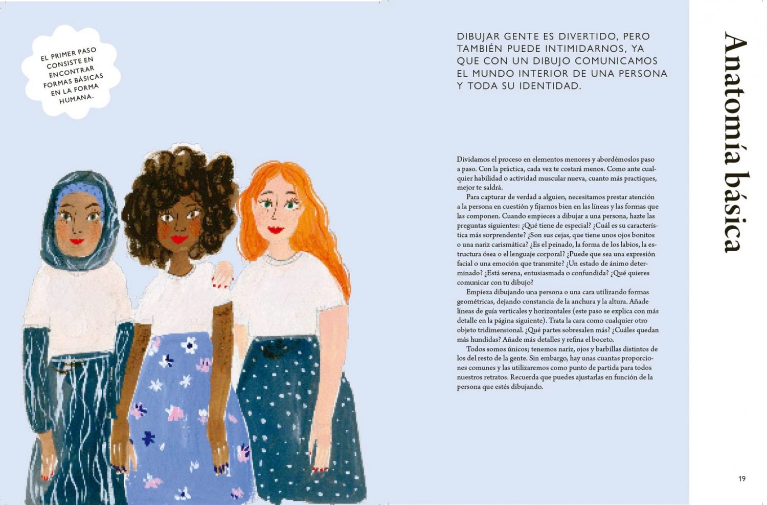 Image of Dibujar gente 100 retos, proyectos y ejercicios Un libro de Viktorija Semjonova