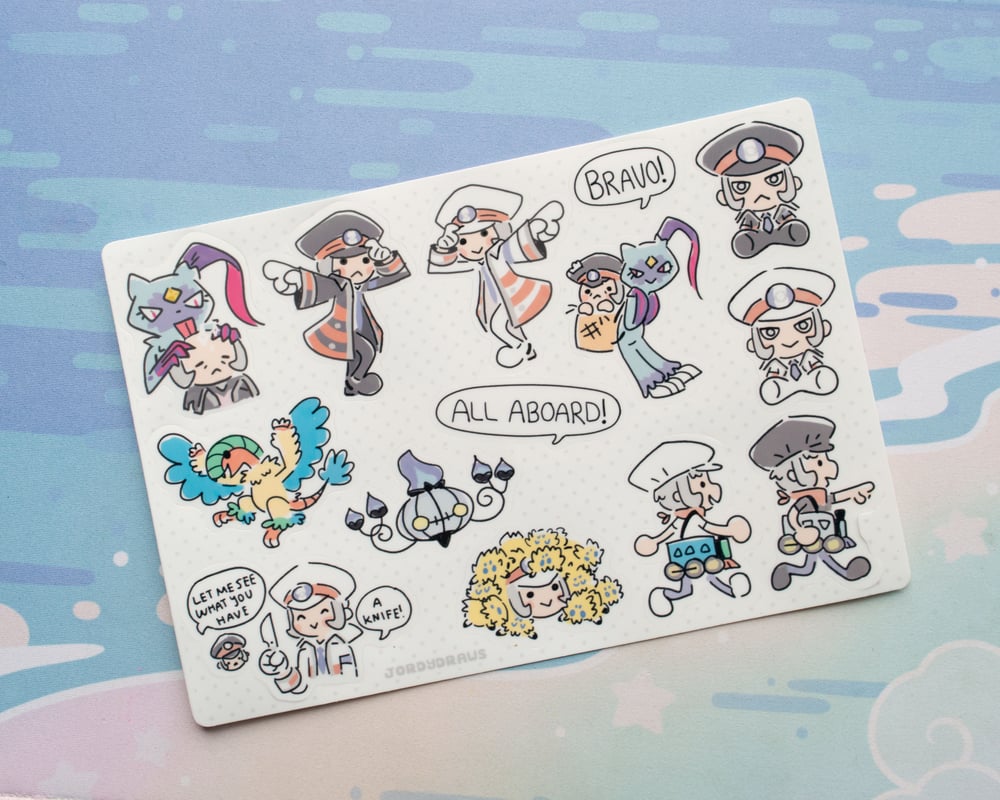 Image of Submas Sticker Sheet