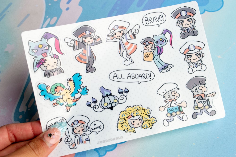 Image of Submas Sticker Sheet