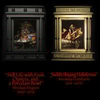 Image 2 of Miniature Medieval Art Frame