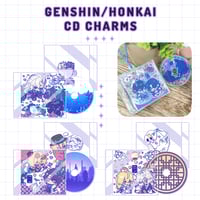 Image 1 of HSR/GENSHIN CD CHARMS (DISCONTINUING)