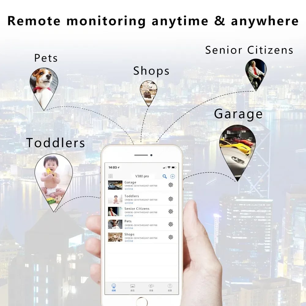 MSL 1080P HD Mini Camera with Built-in Battery and IP Remote Monitoring