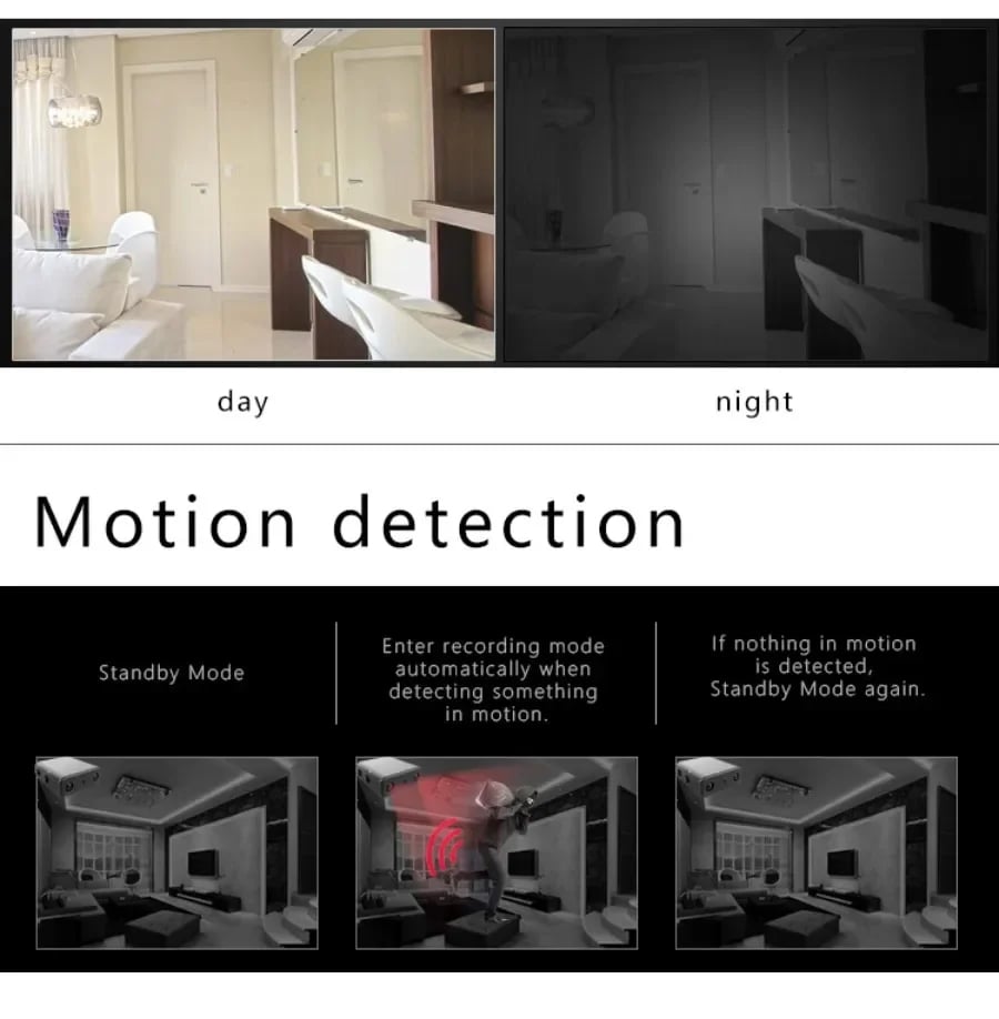 MSL 1080P HD Mini Camera with Built-in Battery and IP Remote Monitoring