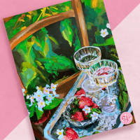 Image 1 of overgrown close-up print