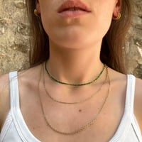 Collier vert
