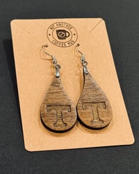 Image 1 of Tennessee Tear Drop Pendant Earring Set