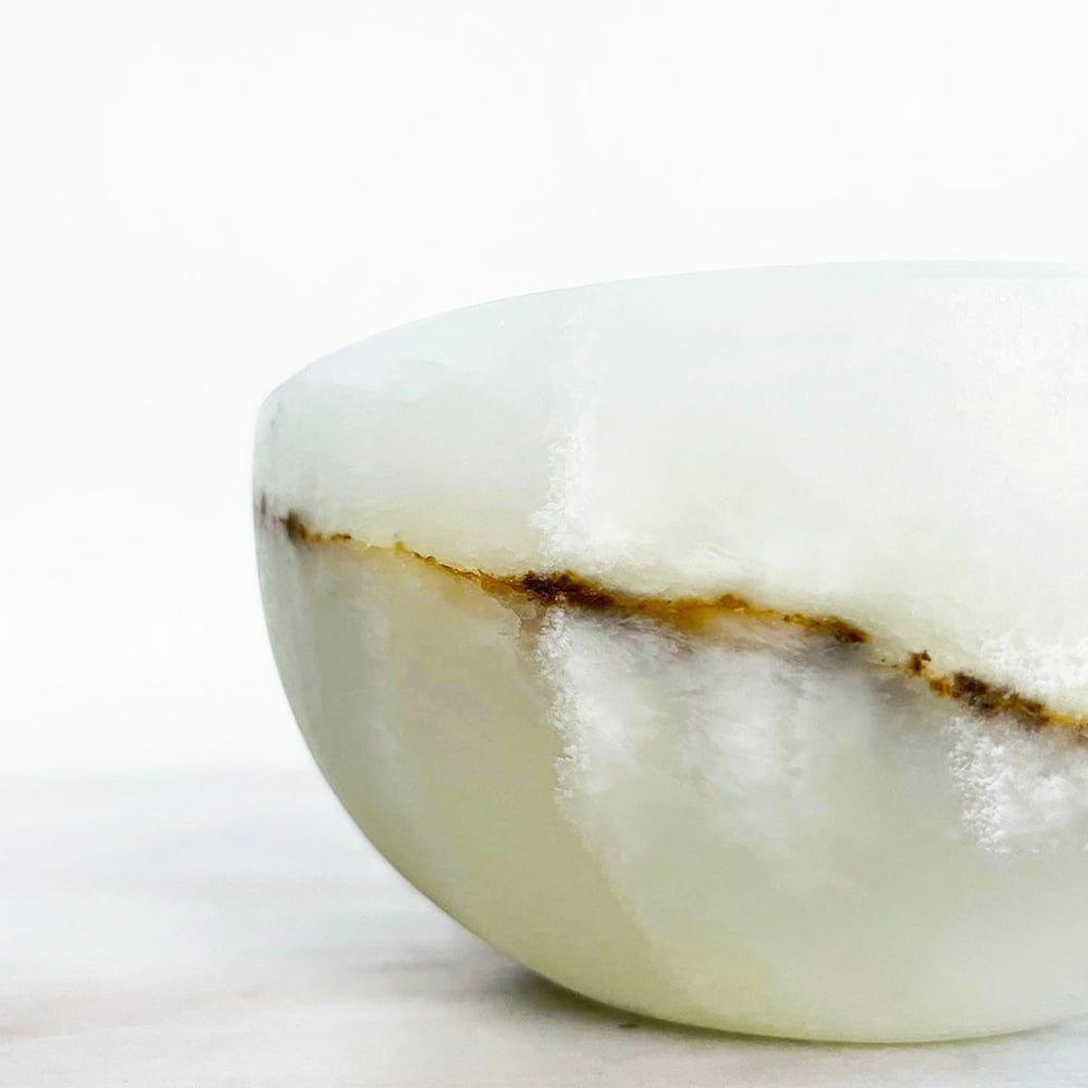 Image of Cocina Green Onyx Mortar and Pestle Set