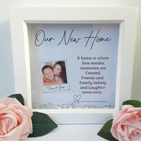 Image 1 of Personalised new home frame, New home gift, New home Light up frame 