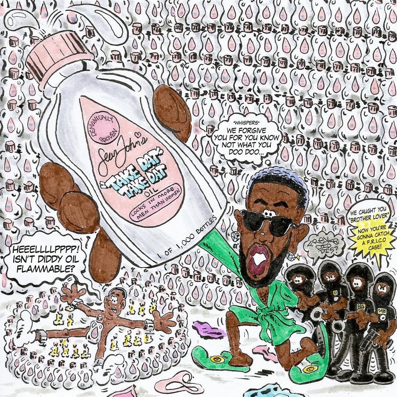 Image of 1000 Bottles of Diddy Oil