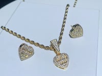 Image 2 of Heart chain set 