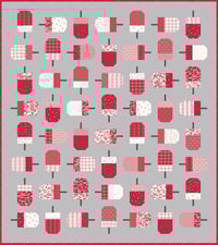 Image 7 of Juice Pops quilt pattern - PAPER pattern