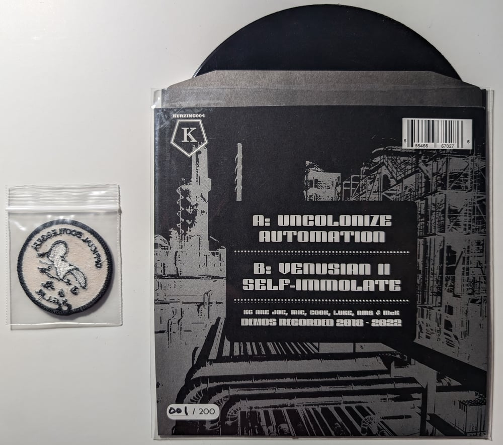 KGLW - METAL DEMOS 7"   Comes with Bootlegger Patch!!!  (Limited 200 numbered)