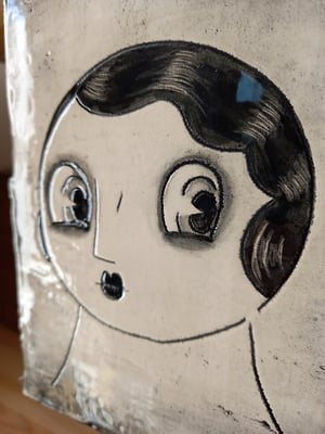 Image of Handmade Ceramic Tile - Silent Era