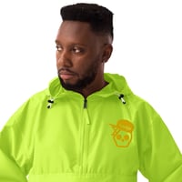 Image 6 of My Skull Is Gold Embroidered Champion Packable Jacket 