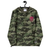 Image 6 of My Skull Is Flamingo Embroidered Champion Packable Jacket