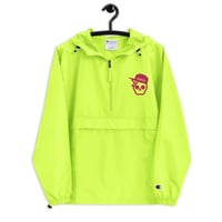 Image 8 of My Skull Is Flamingo Embroidered Champion Packable Jacket