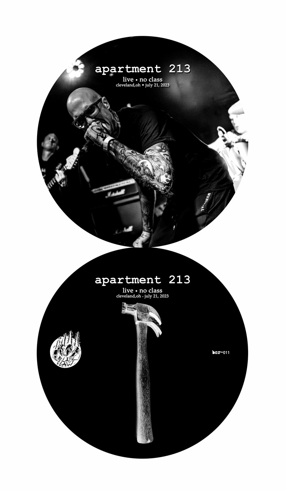 APARTMENT 213 LIVE LP at NO CLASS (Full Set) | Black Claw Records