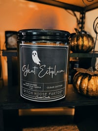 Ghost Ectoplasm/ Clean Cotton scented candle