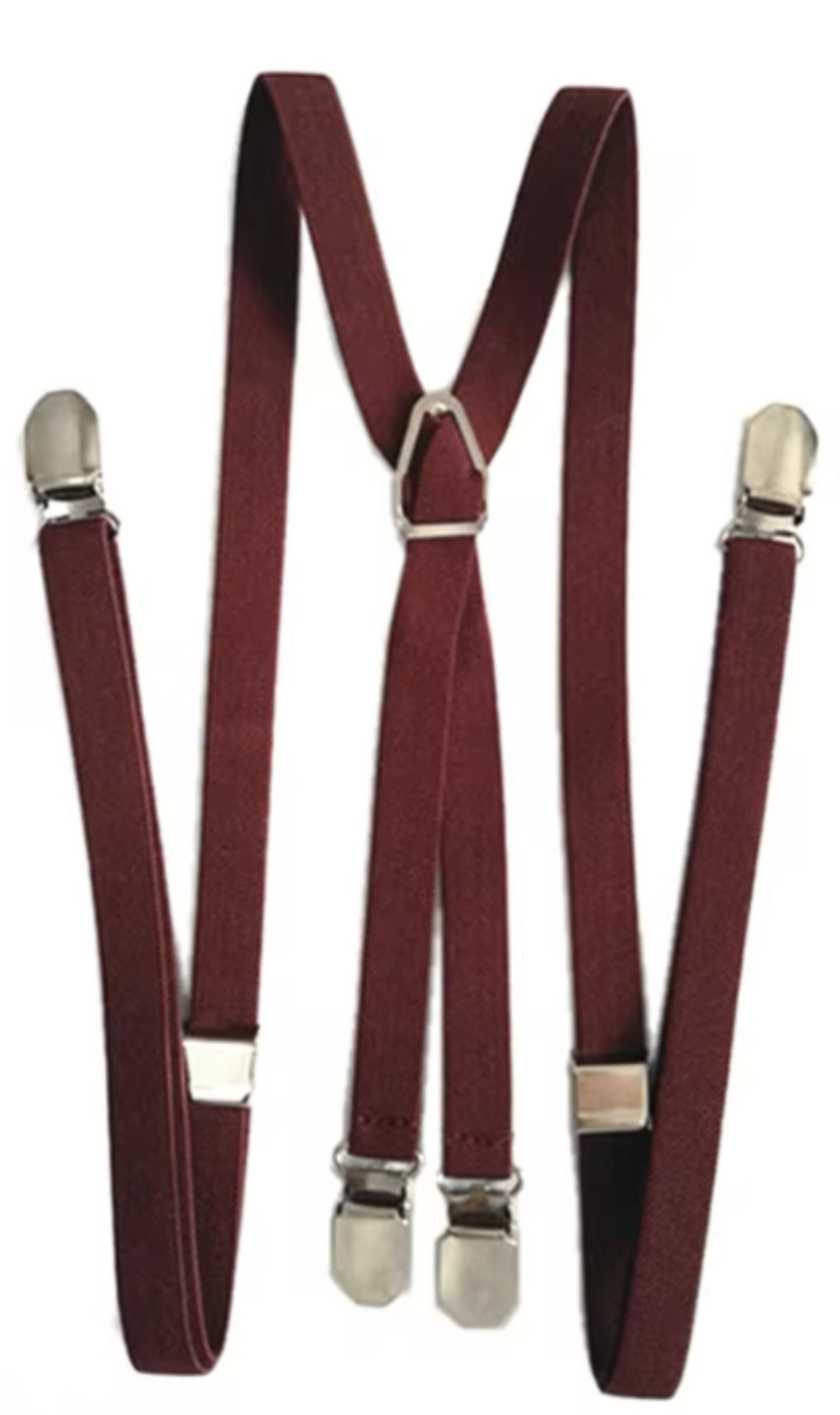 Skinhead Braces - Oxblood(Choice of lace color)