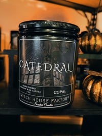 Catedral/ Copal scented candle