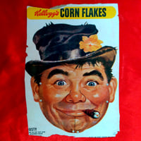 Image 1 of Dusty (The Bum) - Kelloggs Corn Flakes mask (1954) - backside