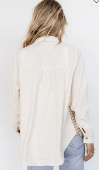 Image 4 of Houndstooth Comfortable Shacket 