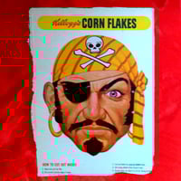 Image 1 of Pancho (The Pirate) - Kelloggs Corn Flakes mask (1954) - backside