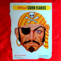 Image 1 of Pancho (The Pirate) - Kelloggs Corn Flakes mask (1954) - backside