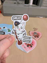 Image 4 of FFXIV Keychain & Sticker Pack