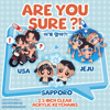 [ PREORDER ] ARE YOU SURE?! KEYCHAIN SET