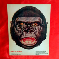 Image 1 of Kongo Bongo - Kelloggs Corn Flakes mask (1953) - backside