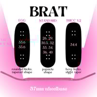Image of Brat v5 Mold - 32mm - Toy Machine Split