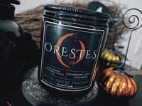 Orestes/ Cranberry apple & cinnamon scented candle