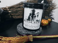 Witch Hunt/ Clove, Smoke & Moss scented candle.