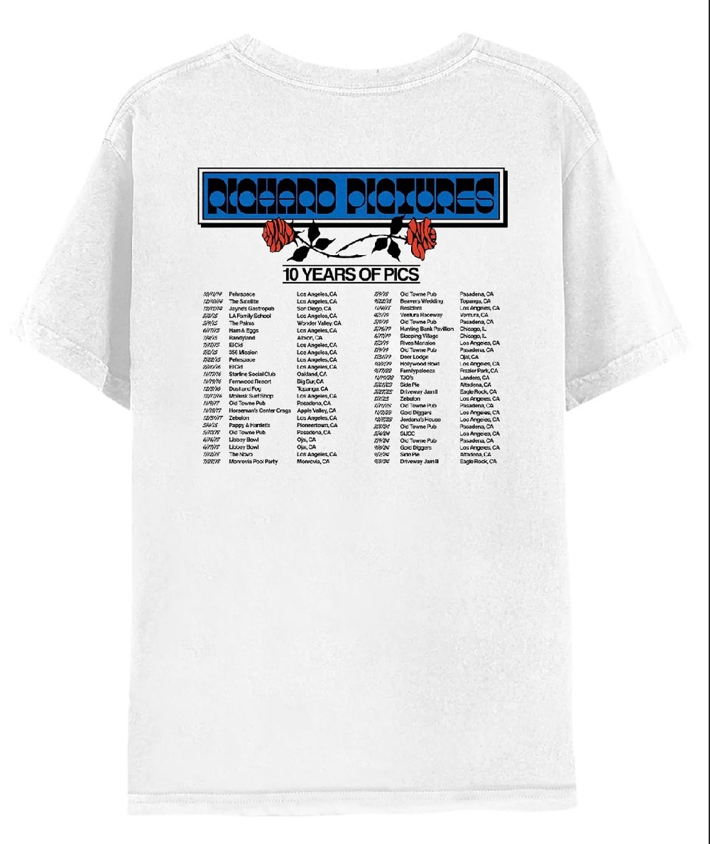 Image of Richard Pictures 10th Anniversary shirts