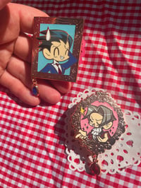 Image 1 of Narumitsu Framed Enamel Pins 