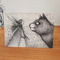 Image 1 of 'Cat Mother' Greeting Card