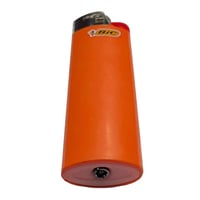 Image 1 of Refillable Bic Lighter - Burnt Orange