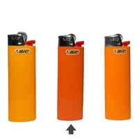 Image 2 of Refillable Bic Lighter - Burnt Orange