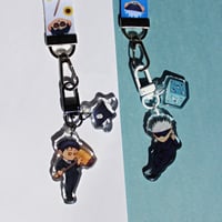 Image 2 of JJK Lanyard + Keychains 