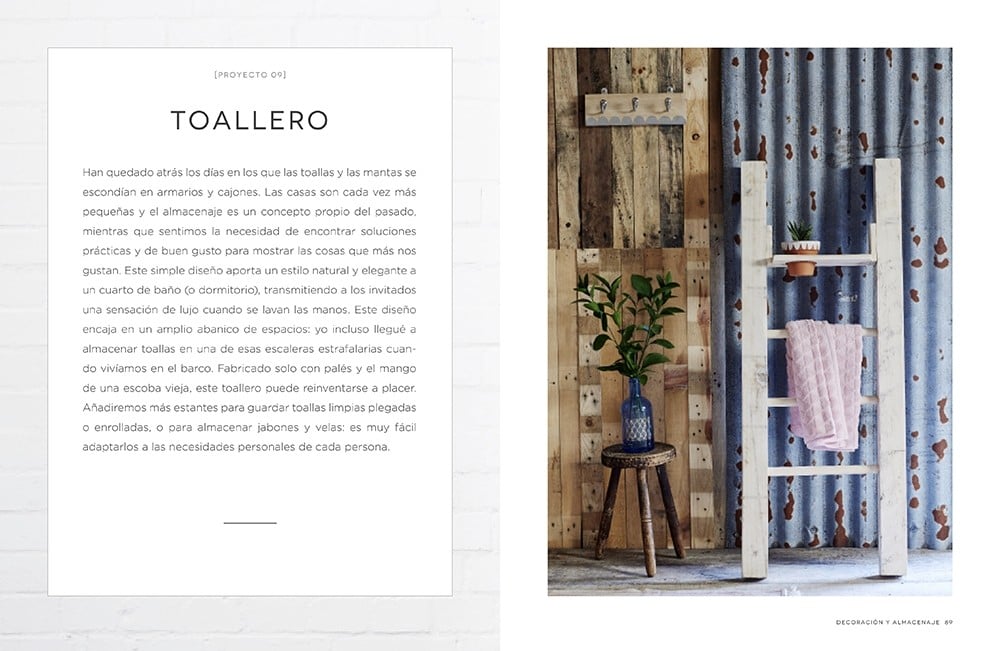 Image of Crear con palés 20 proyectos creativos para tu hogar Un libro de Billy Barker, Nikkita Palmer