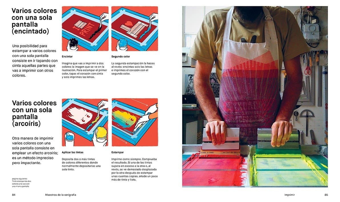 Image of Maestros de la serigrafía Técnicas y secretos de los mejores artistas internacionales