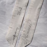 Image 1 of hand illustrated ribbon ~ princess