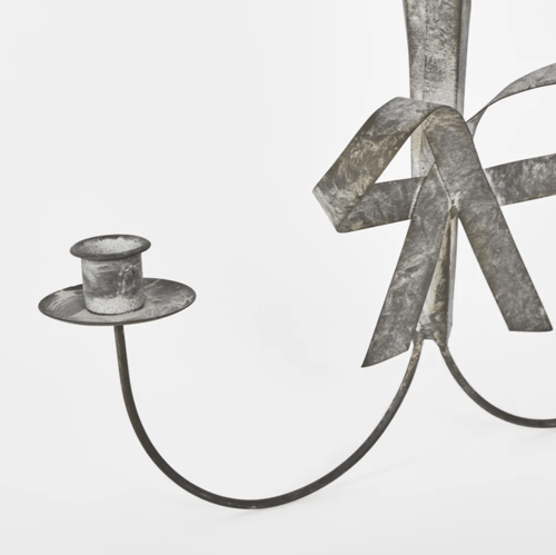 Image of Wheat and Ribbon Candle Sconce