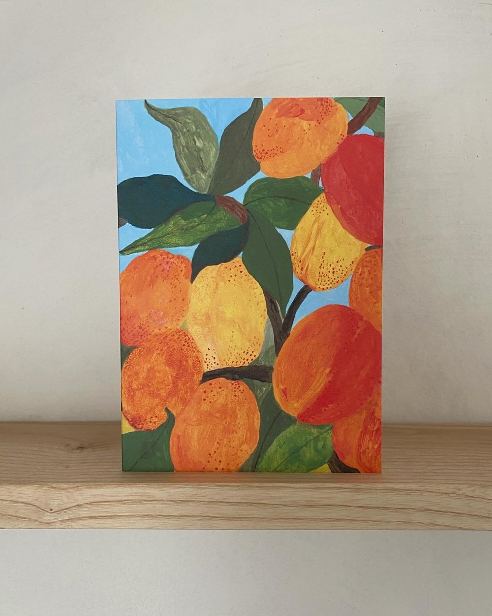 Image of Apricots Card